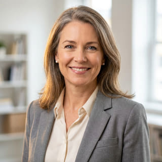 Sarah Coleman, identified as Chief Financial Officer at BoundMerit, in a profile image